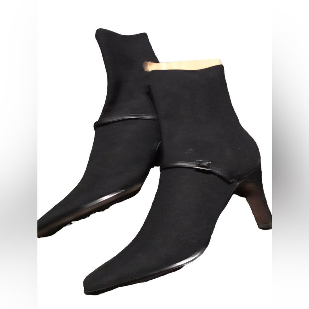 Danelli size 8.5 heeled fabric boot new never worn see pics